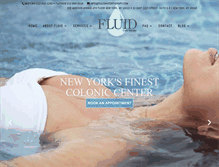 Tablet Screenshot of fluidwatertherapy.com